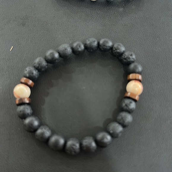 7 Chakra or more Healing Beaded Natural Lava Stone Diffuser Strachy Men/women - Picture 7 of 12